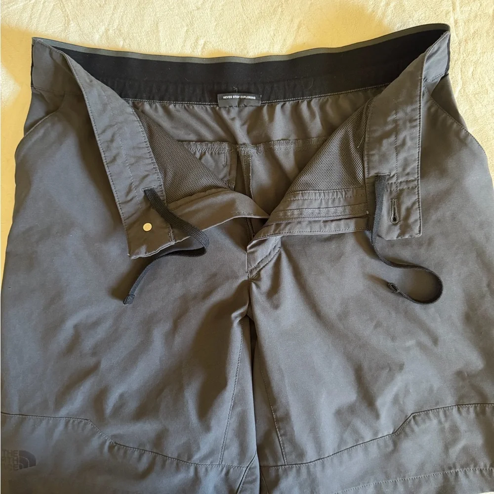 The North Face Men's Charcoal Flat Front Shorts